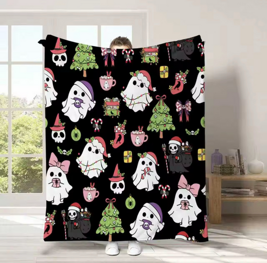 Spooky Christmas Blanket