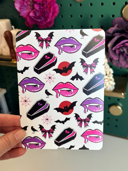 Vampire Kindle insert for clear cases