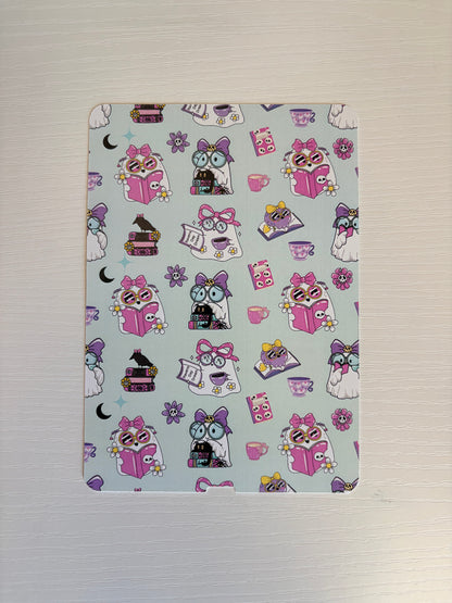 Ghosts Reading Kindle insert for clear cases