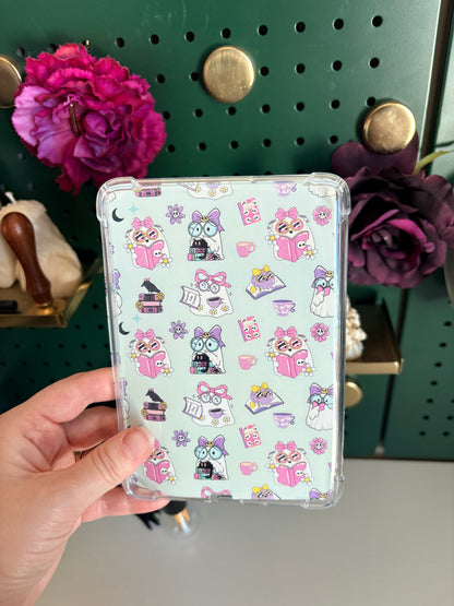 Ghosts Reading Kindle insert for clear cases