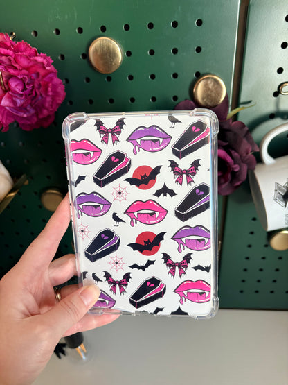 Vampire Kindle insert for clear cases